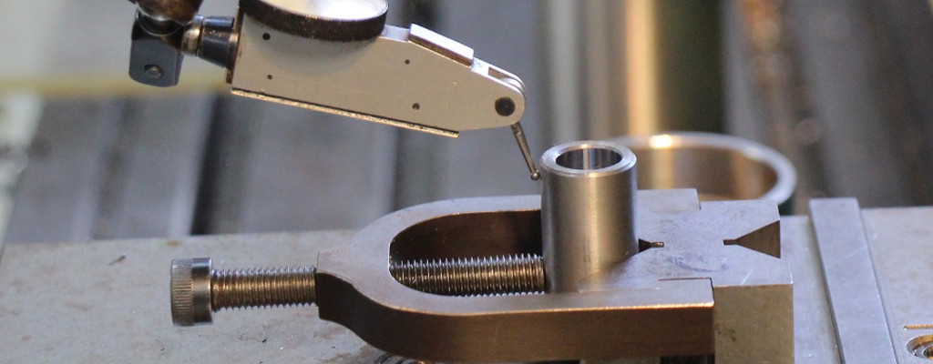 Precision Engineering. A sample on our milling machine.